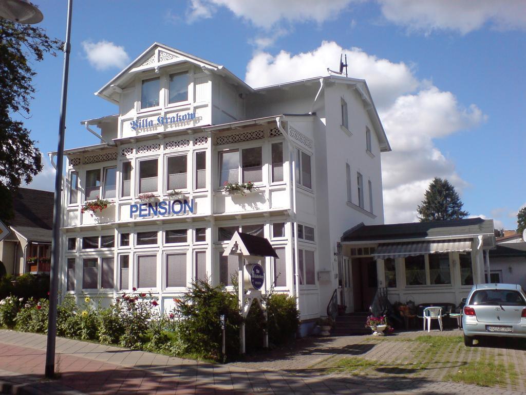 Pension Am Kluenderberg Binz Exteriér fotografie